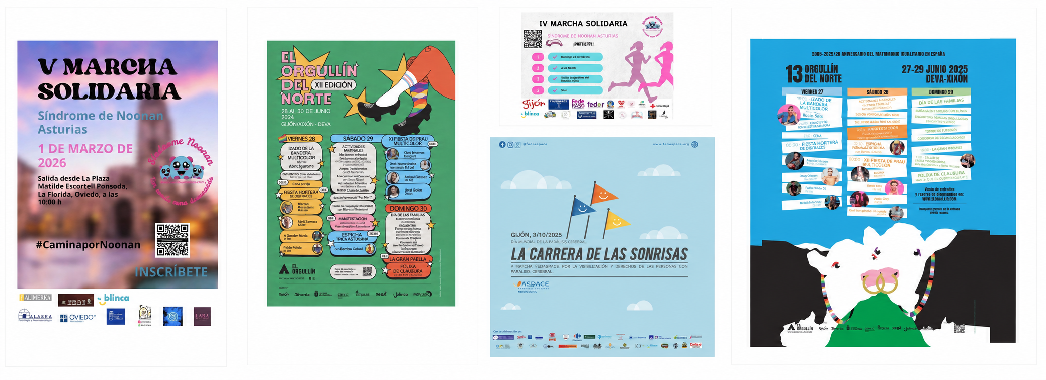 Algunos ejemplos de nuestras colaboraciones en proyectos comunitarios